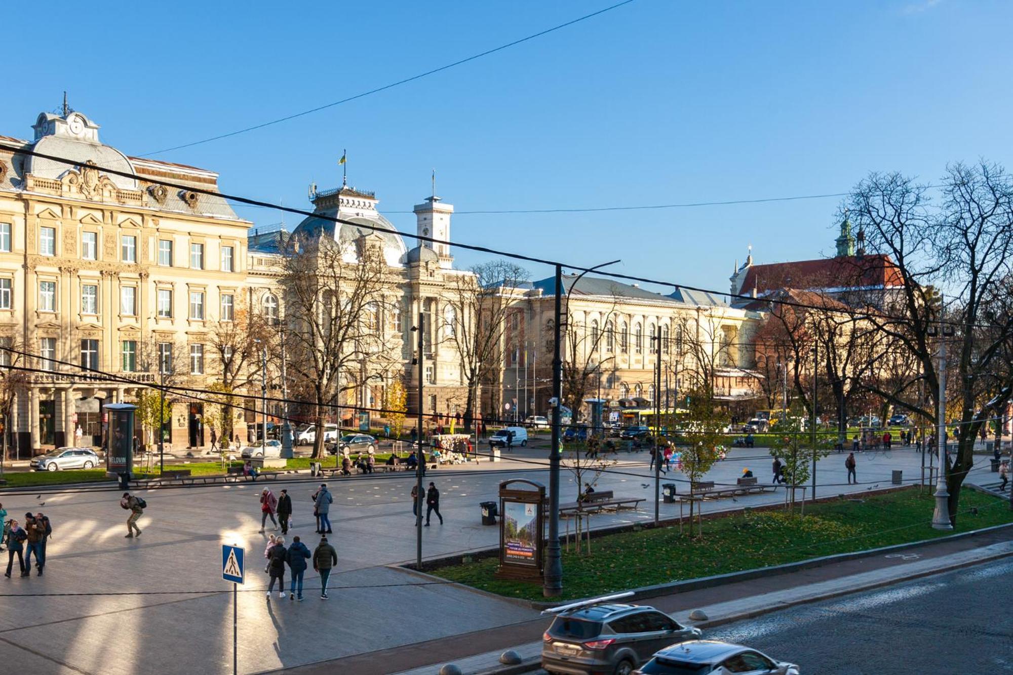 Leogrand Vip On Svobody Avenue 43 Daire Lviv Dış mekan fotoğraf
